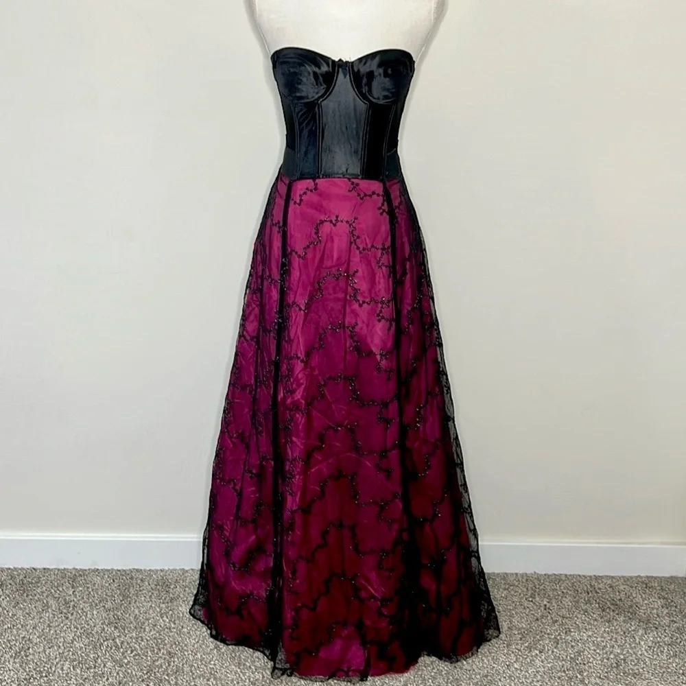Vintage Formal Prom Maxi Skirt